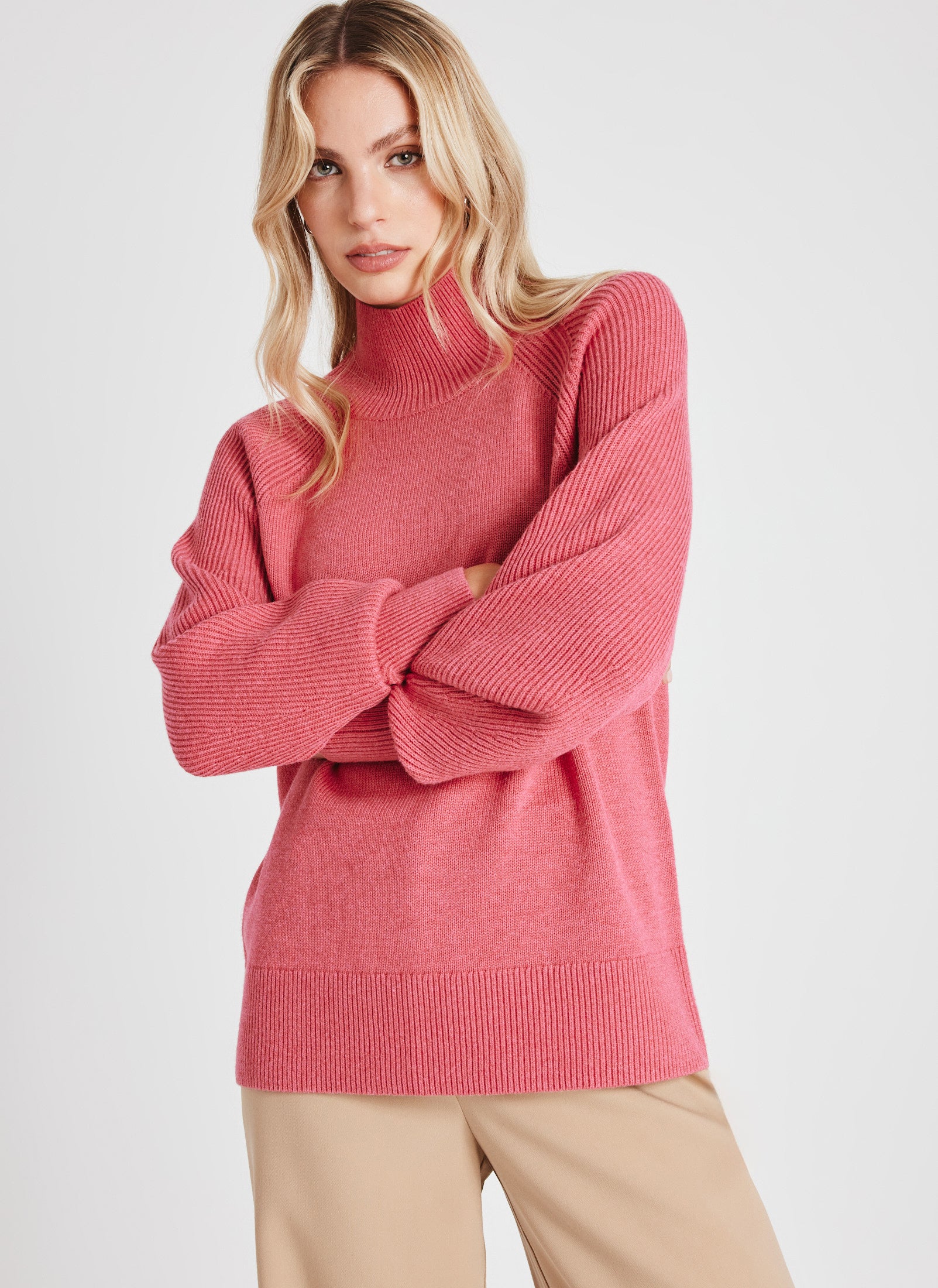 Kit and Ace — Sophia Merino Turtleneck Sweater