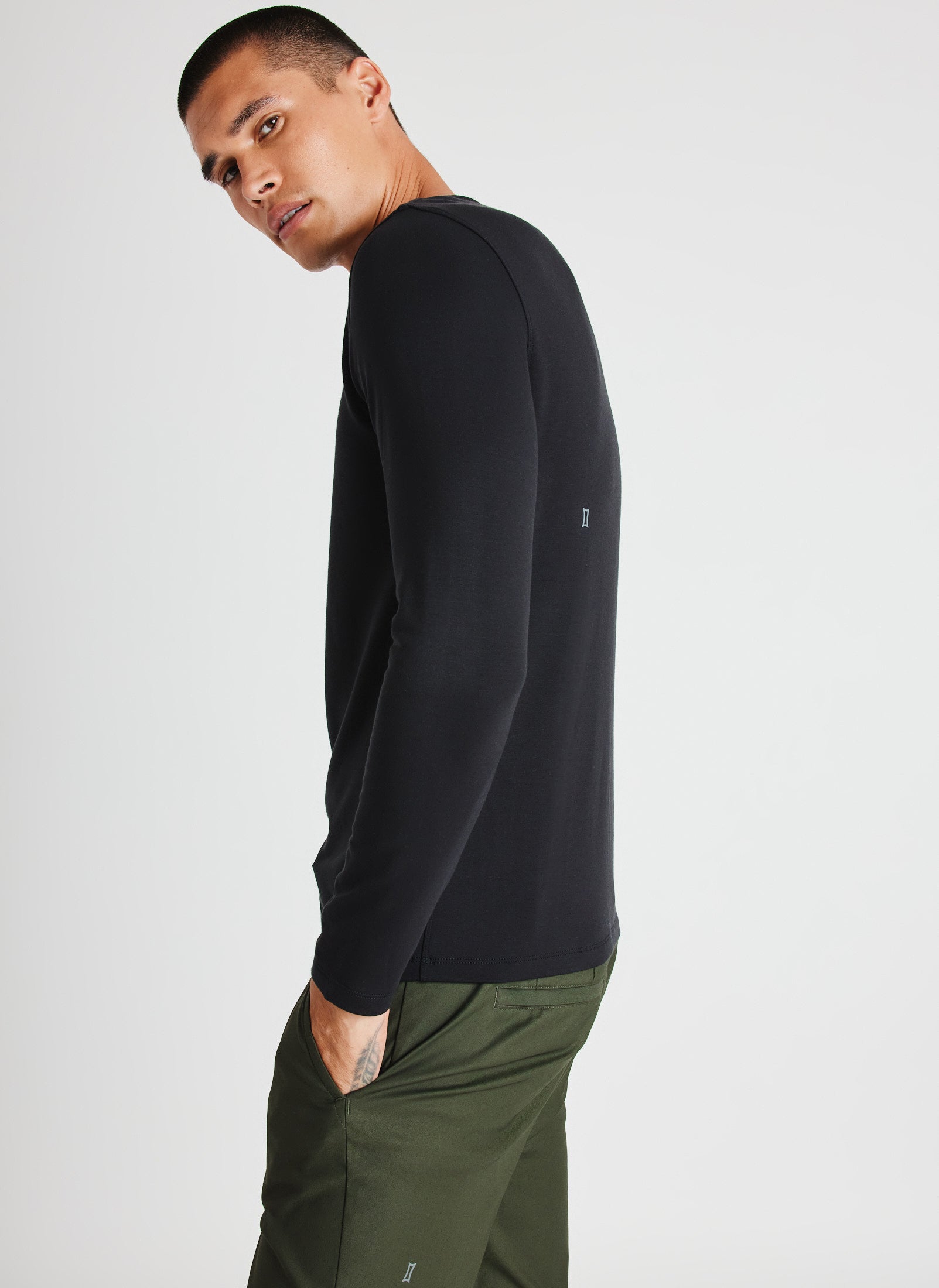 Kit and Ace — Upgraded Long Sleeve Henley Tee
