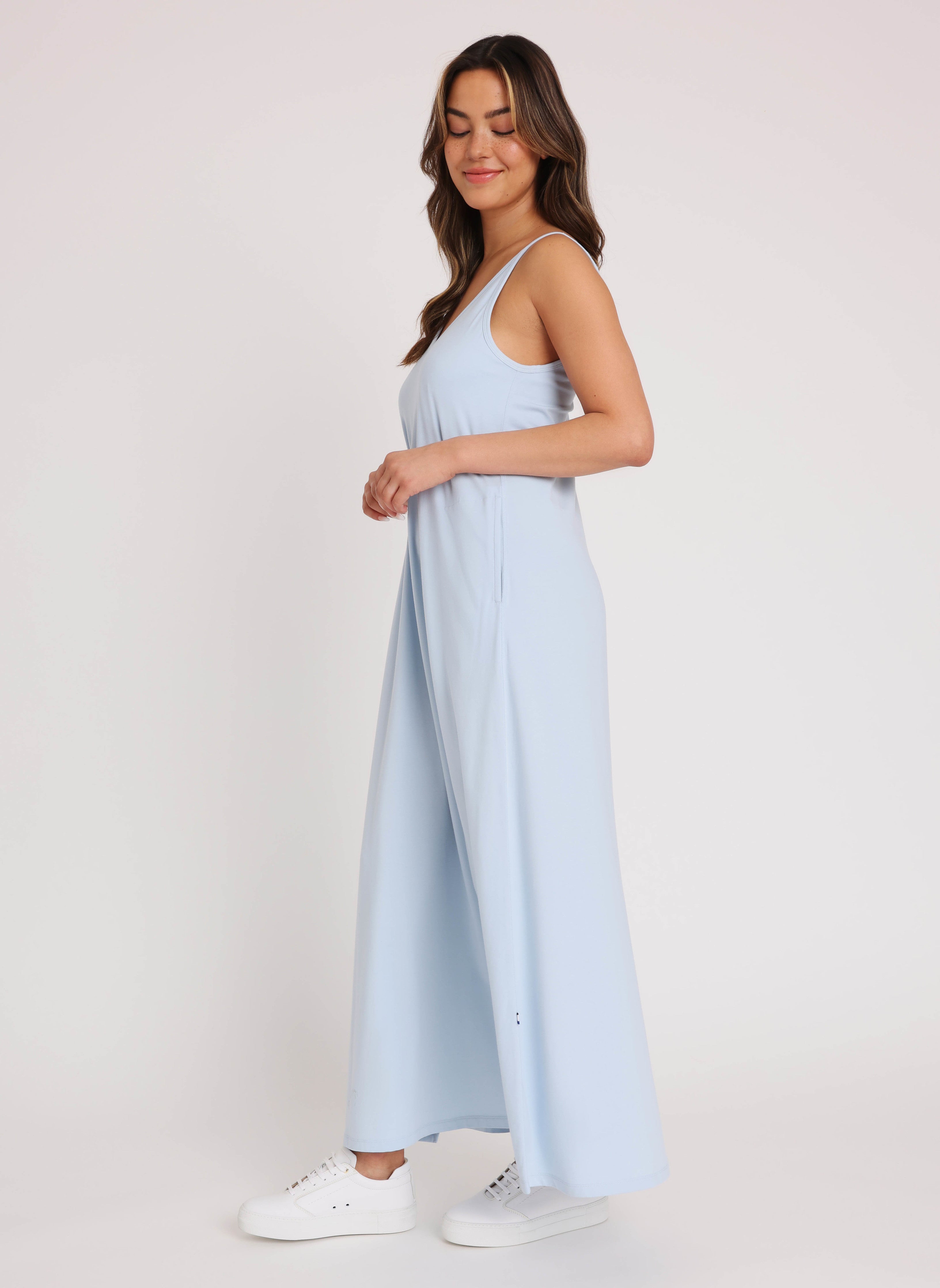 Kit and Ace — Freesia Strappy Maxi Dress