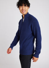 Kit and Ace — Chunky Quarterzip Merino Sweater