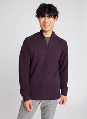Kit and Ace — Chunky Quarterzip Merino Sweater