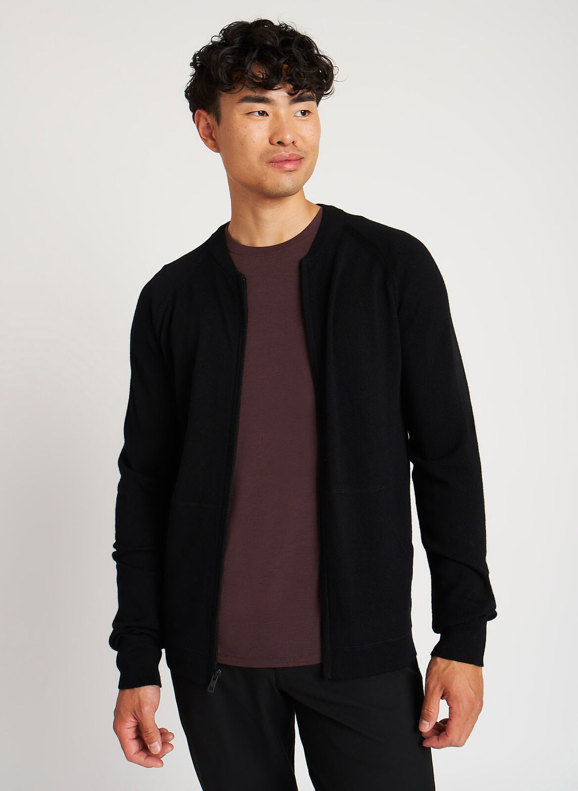 Kit and Ace — A to B Merino Bomber