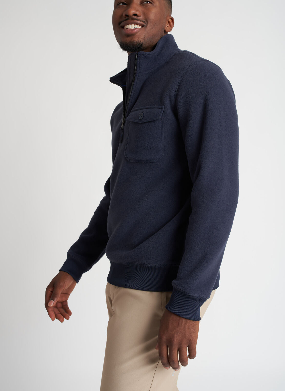 Kit and Ace — Water Resistant Fleece Zip Pullover
