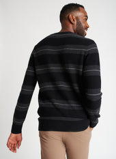 Kit and Ace — Merino Waffle Striped Sweater