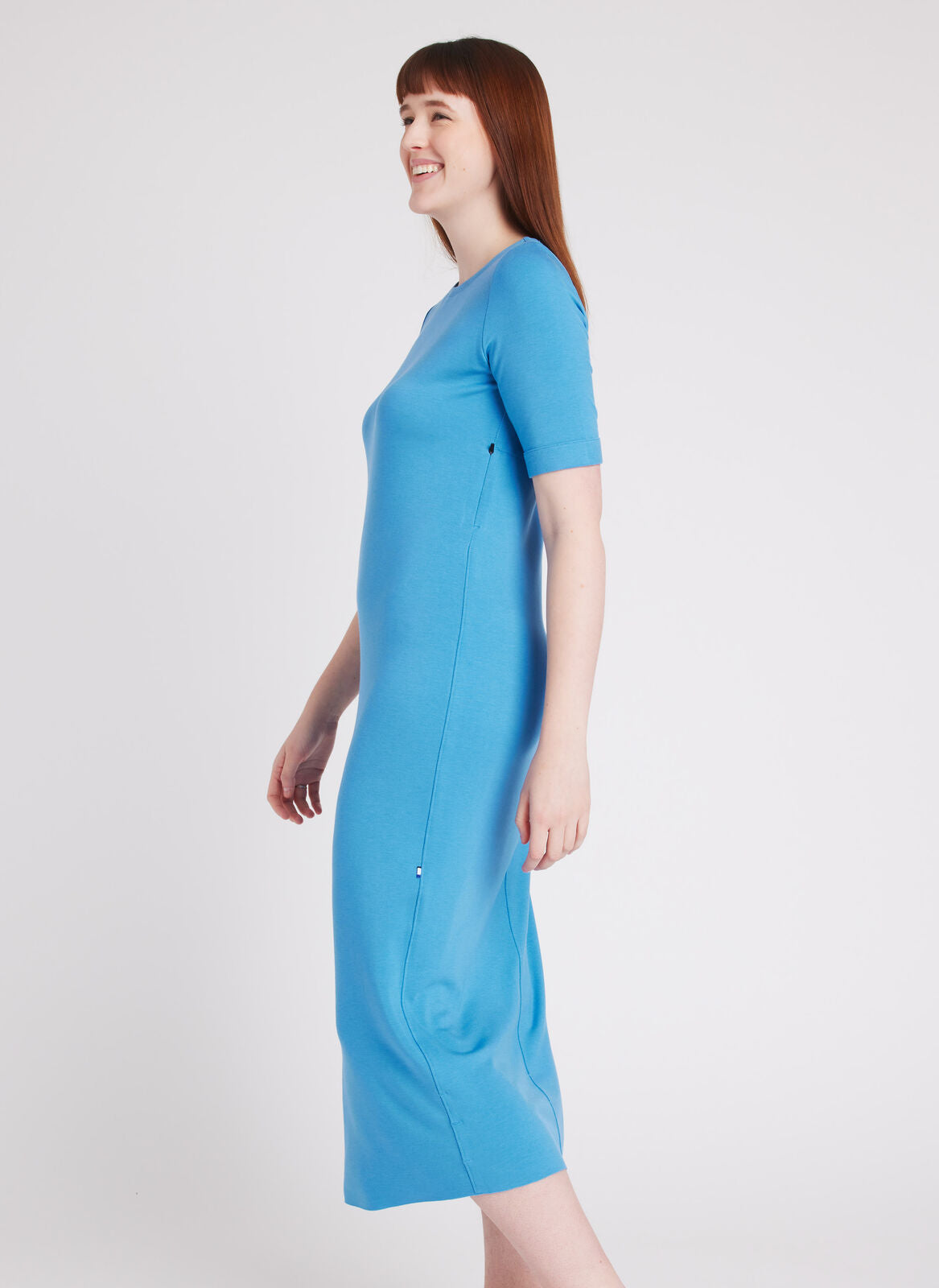 Brushed Skylark Dress ?? Model:: Julia | S || Bliss Blue