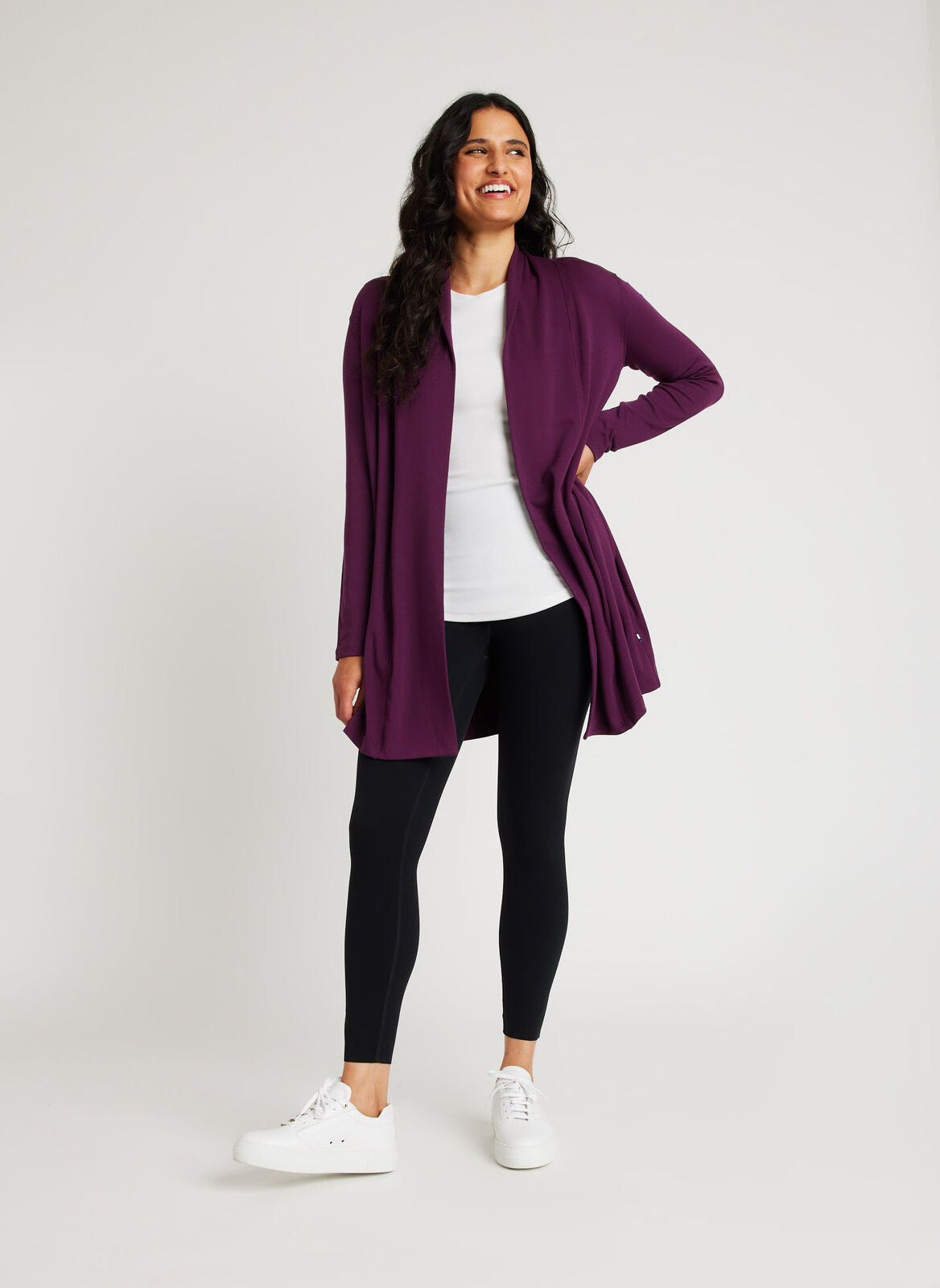 Kit and Ace — Brushed Open Cardigan