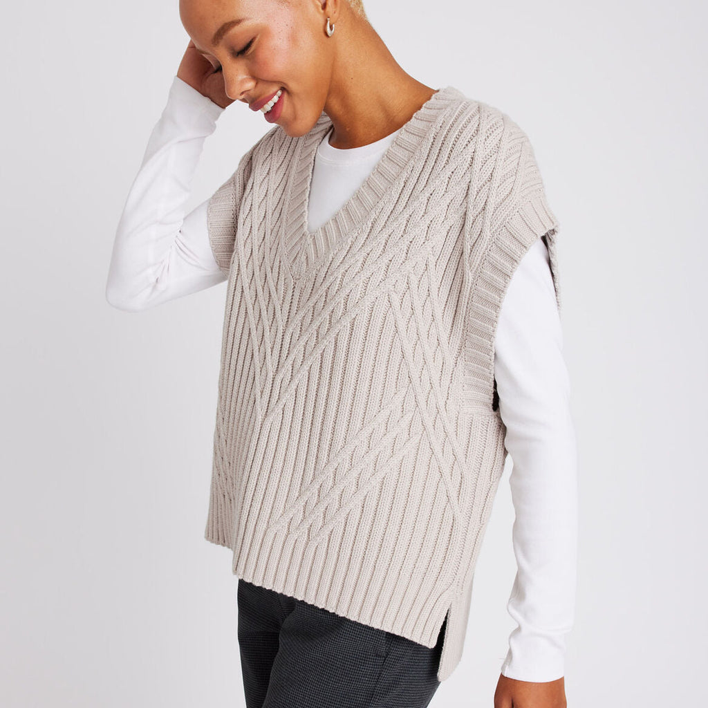 Valley Merino Sweater Vest | Women's Sweaters – Kit and Ace