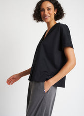 Kit and Ace — On The Move Short Sleeve Blouse