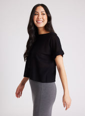 Kit and Ace — Starling Short Sleeve Sweater