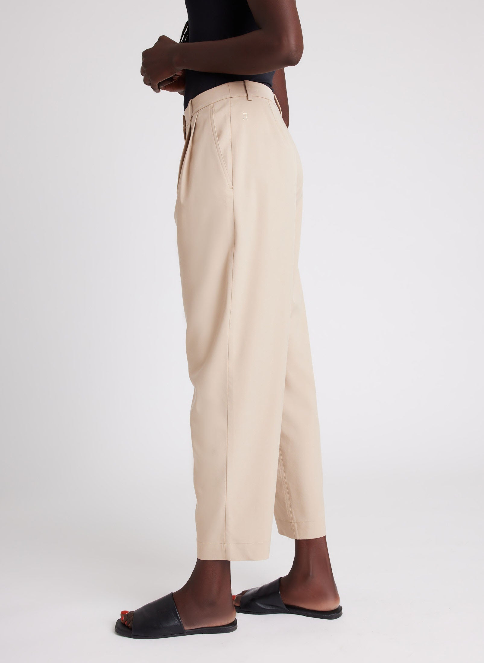 Sublime Ankle Trousers ?? Model:: Akech | 6 || Sand Dune